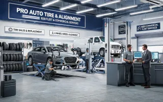 Tire and alignment shops